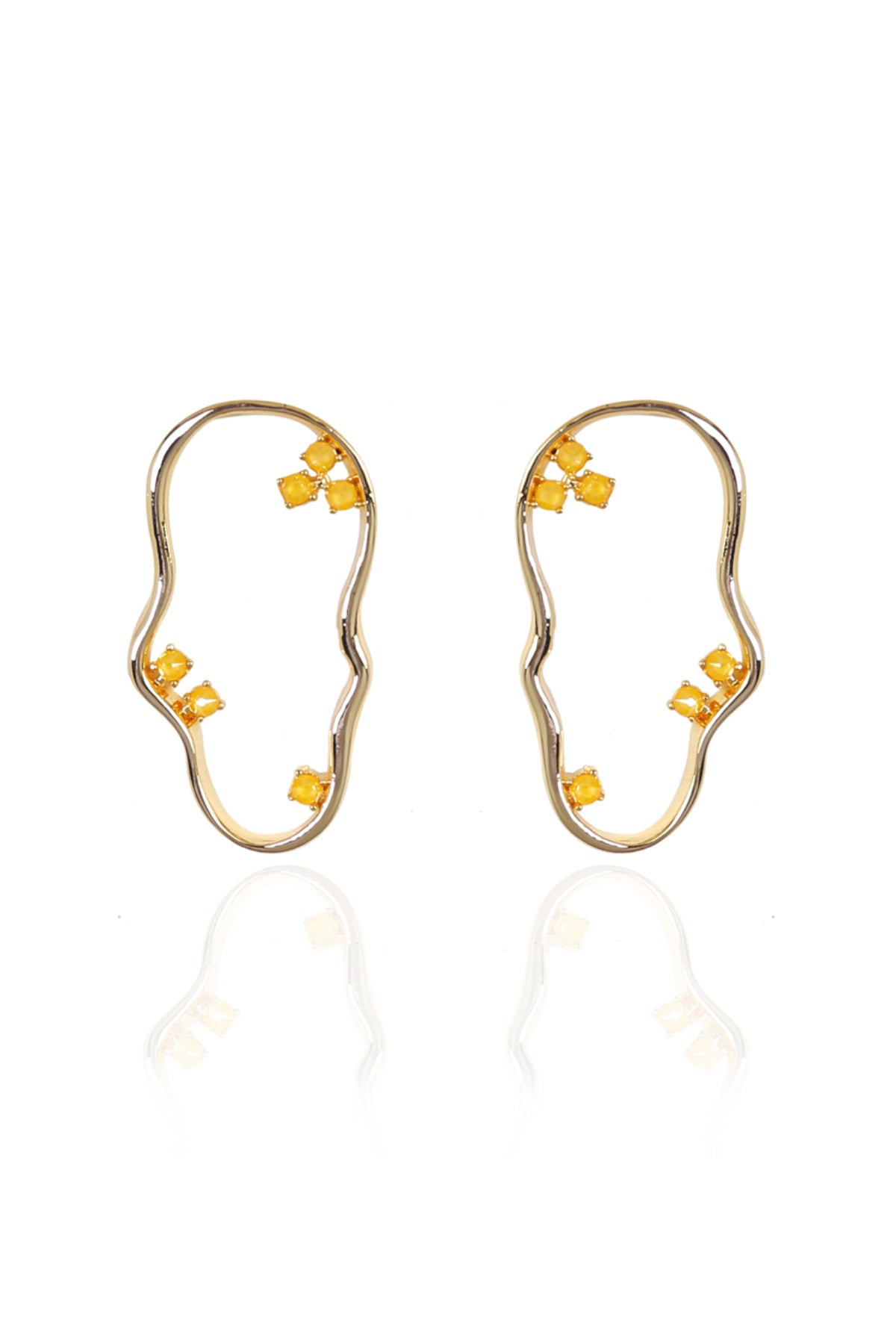 Buy Swarovski Round Danglers For Women Online at ScrollnShops